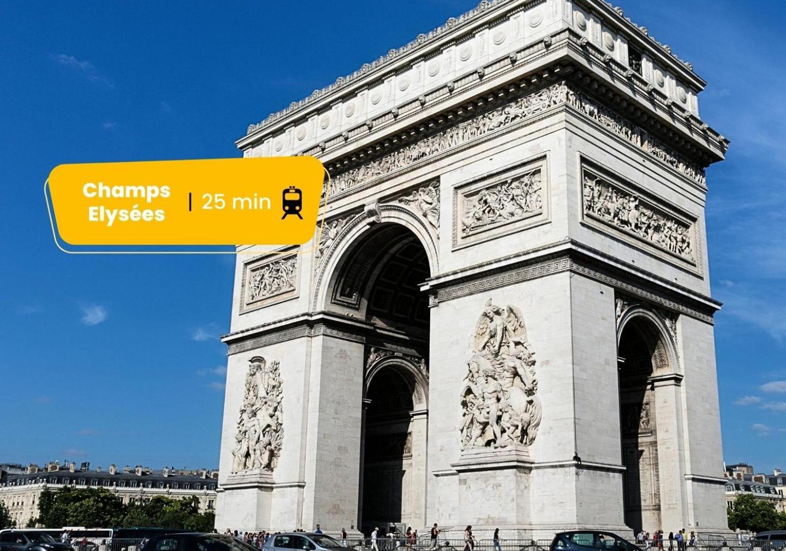 806 Suite Magic - Superbe Appartement Bagnolet Ngoại thất bức ảnh